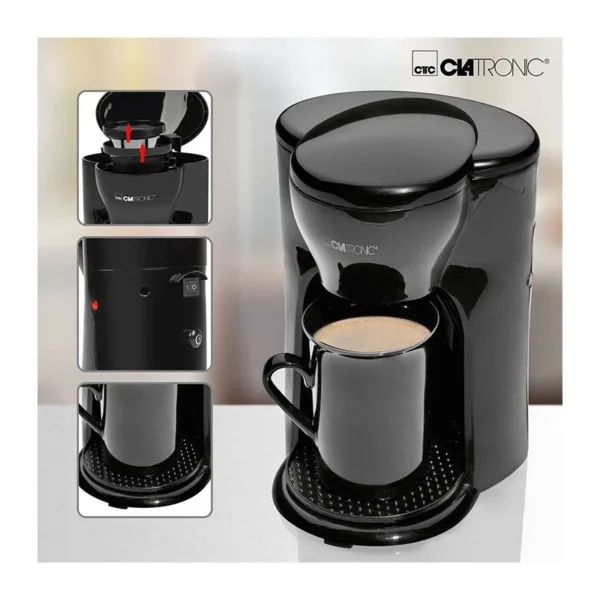 Cafetière électrique 1Tasse 330W CLATRONIC – Image 4