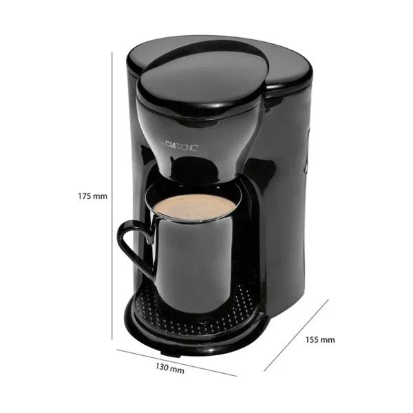 Cafetière électrique 1Tasse 330W CLATRONIC – Image 2