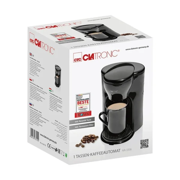 Cafetière électrique 1Tasse 330W CLATRONIC – Image 3