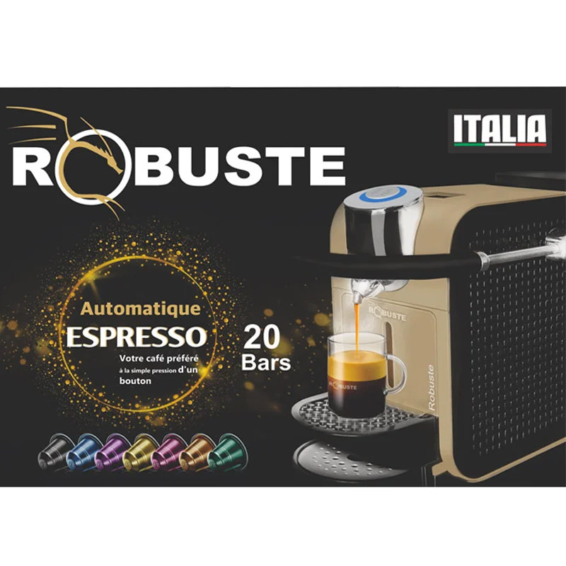 Machine A Capsule Nespresso 20 Bar 1450W 0.7L Robuste Italia – Image 2